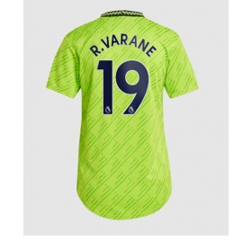 Damen Fußballbekleidung Manchester United Raphael Varane #19 3rd Trikot 2022-23 Kurzarm